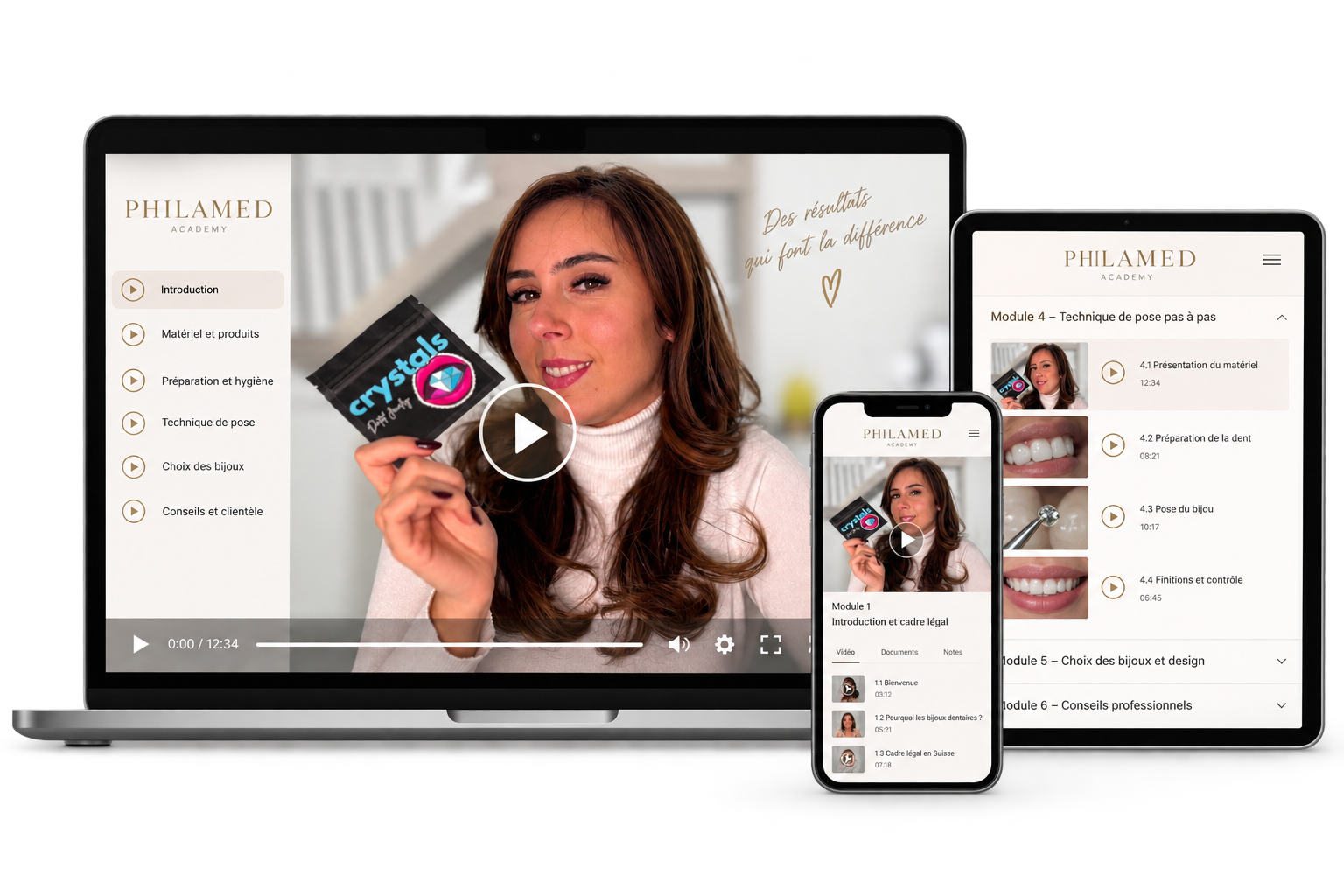 formation bijoux dentaires